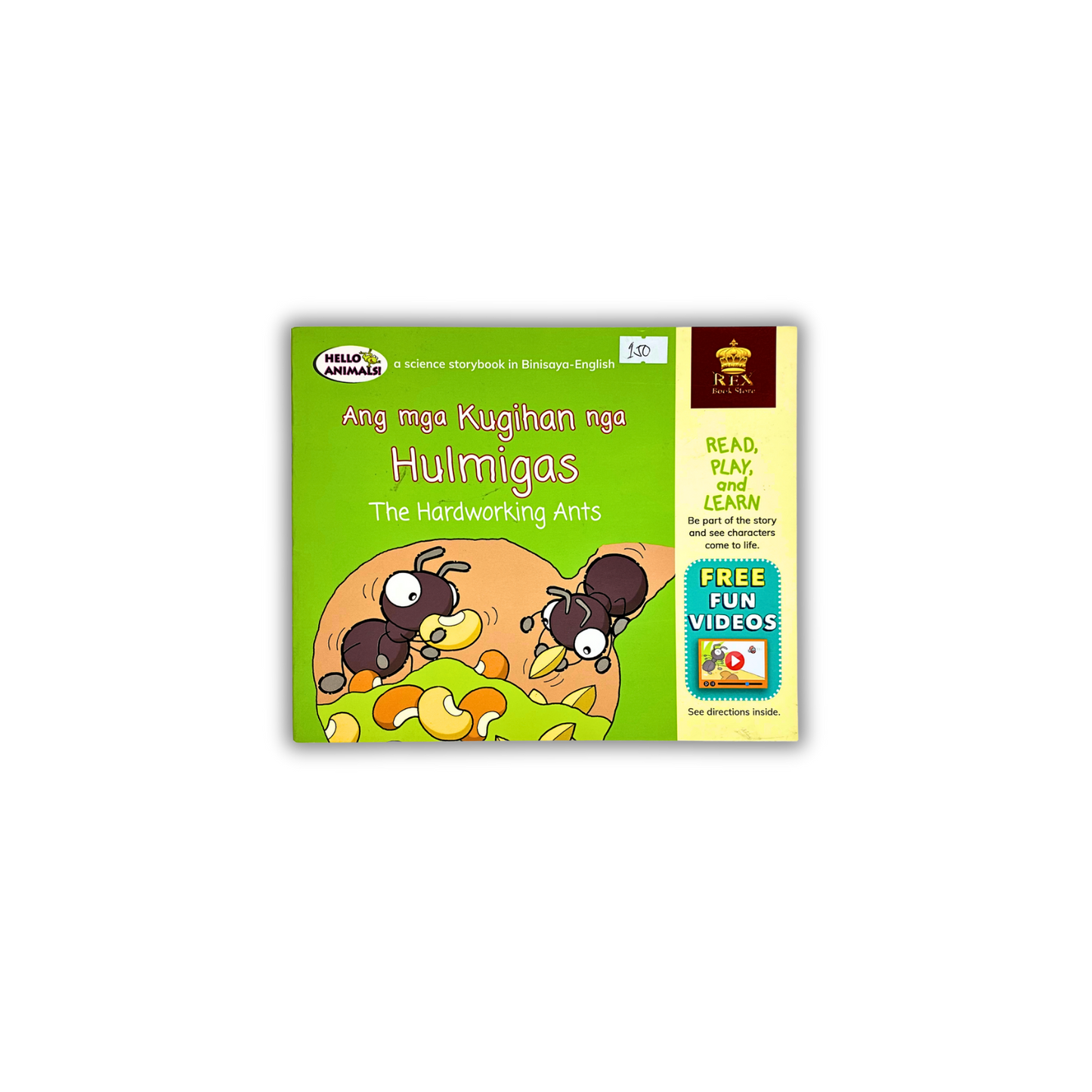 Rex Books Hello Animals Binisaya-English