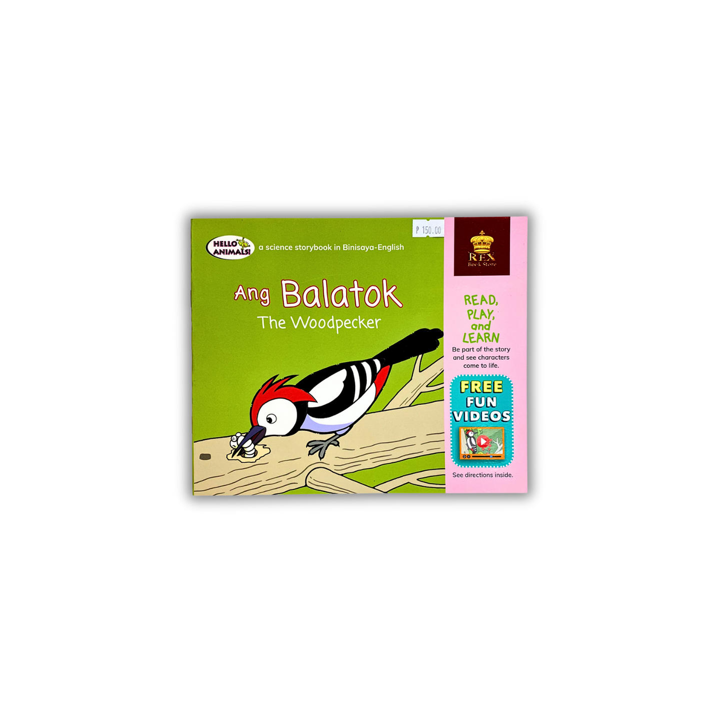 Rex Books Hello Animals Binisaya-English
