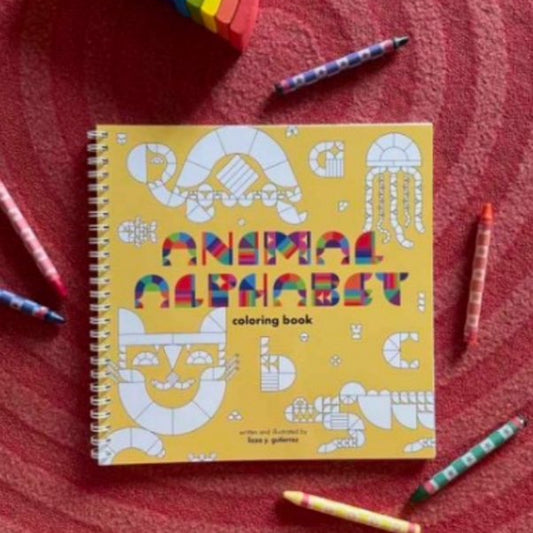 Animal Alphabet Coloring Book