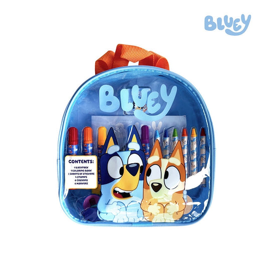 Artlings Bluey Backpack Art Set