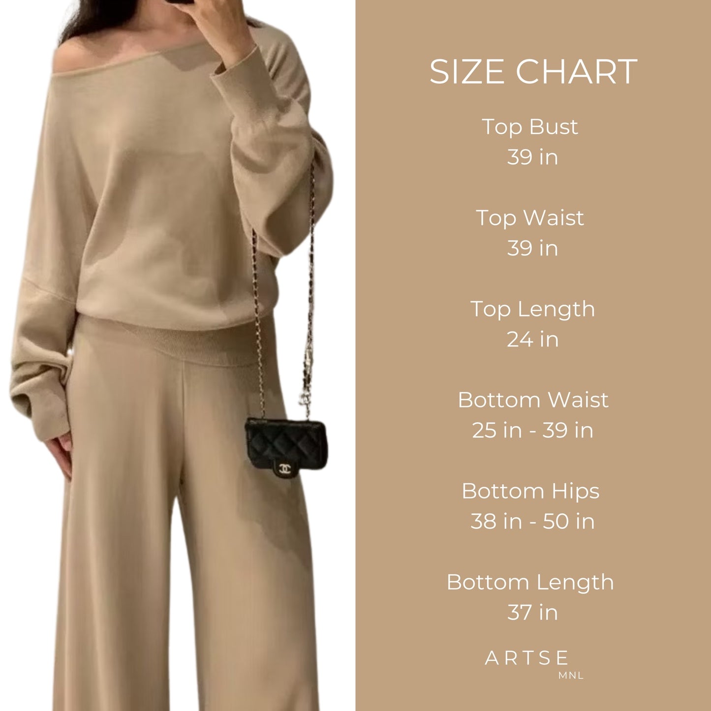 Artse Mnl Off Shoulder Pants