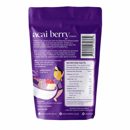 Raw Bites PH Acai Berry Powder (90g)