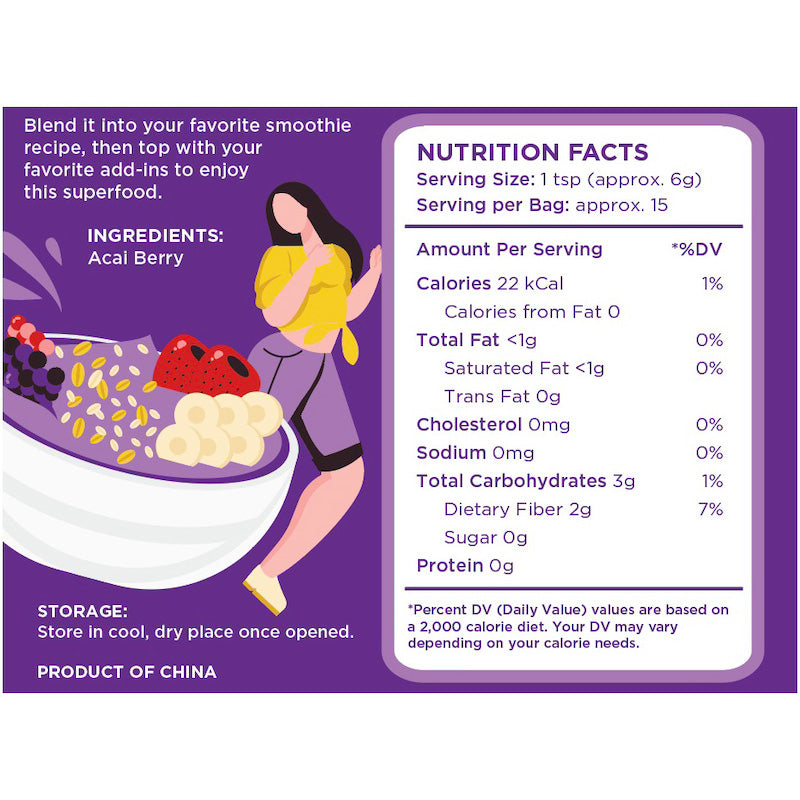 Raw Bites PH Acai Berry Powder (90g)