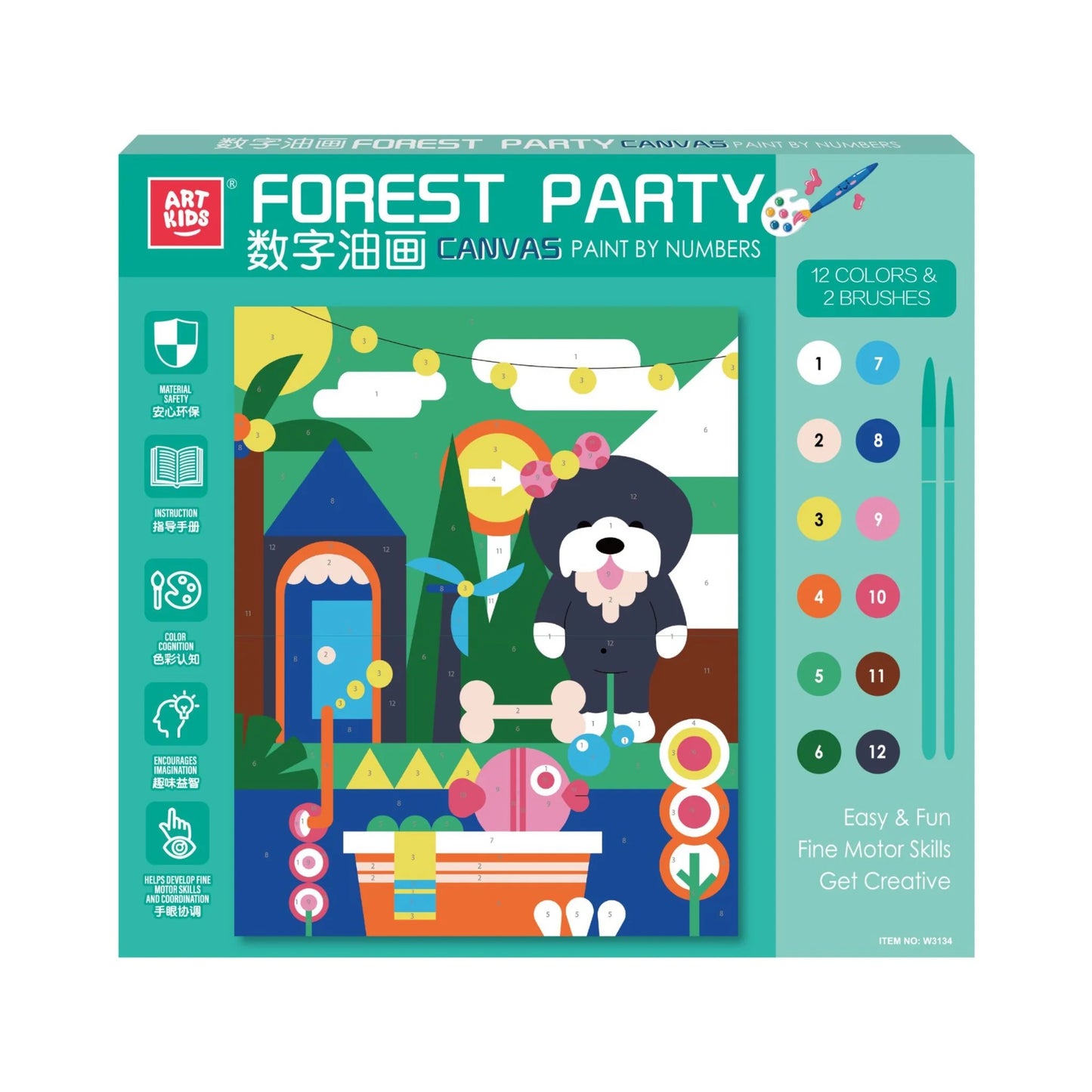 ArtKids Paint by Numbers