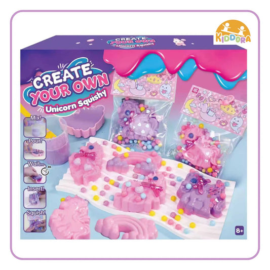 Kiddora ArtKids Unicorn Squishy Toy