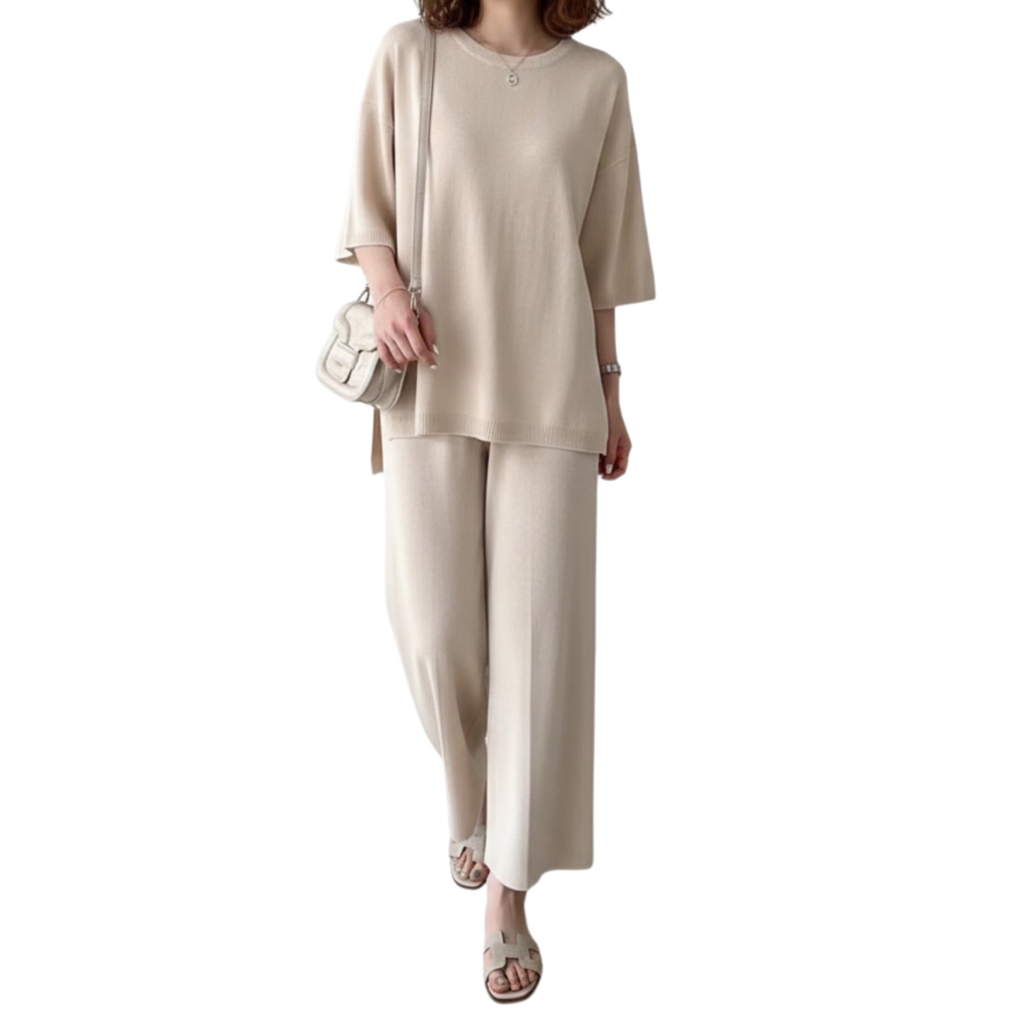 Artse Mnl Oversized Top and Pants Set