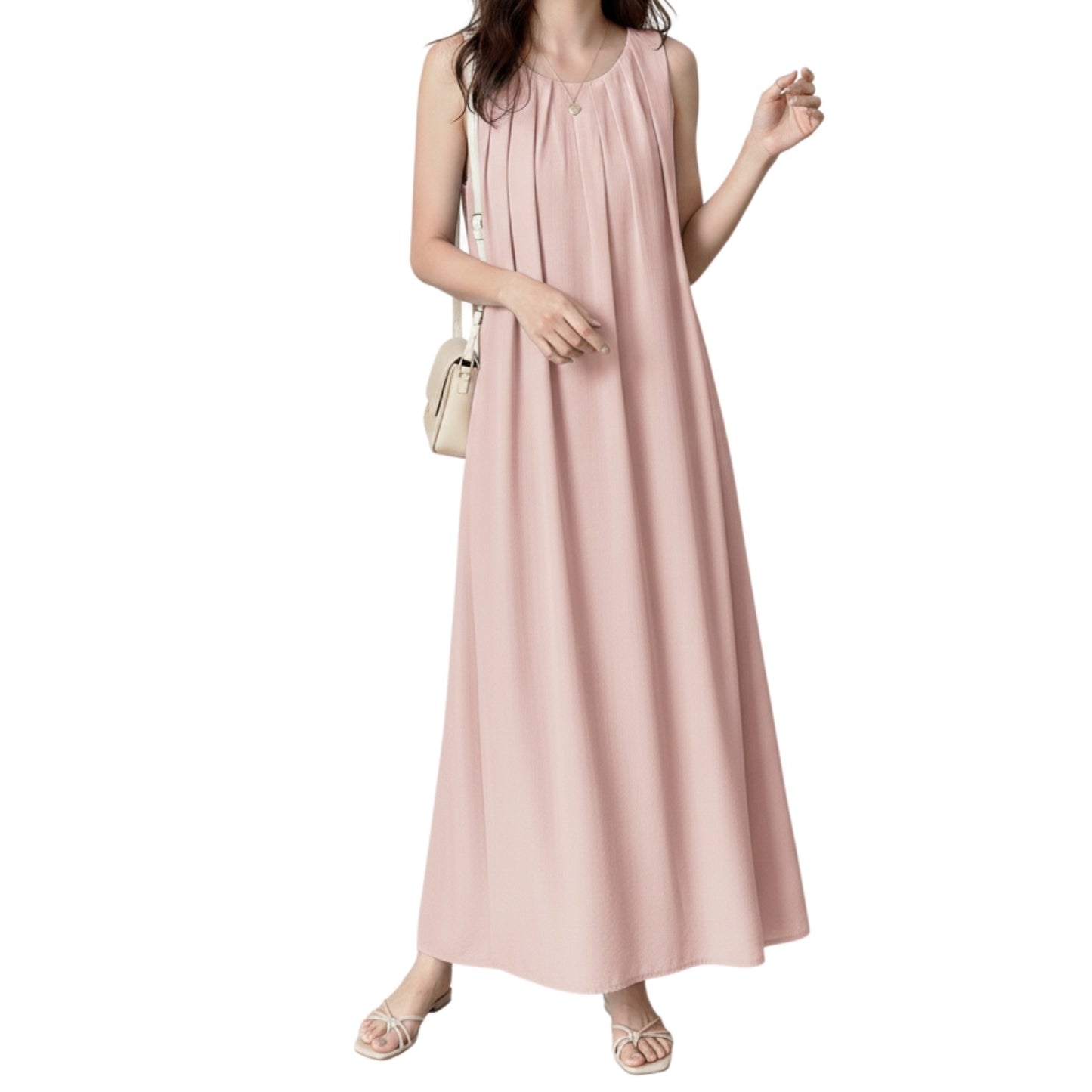Artse Mnl Pleated Summer Dress