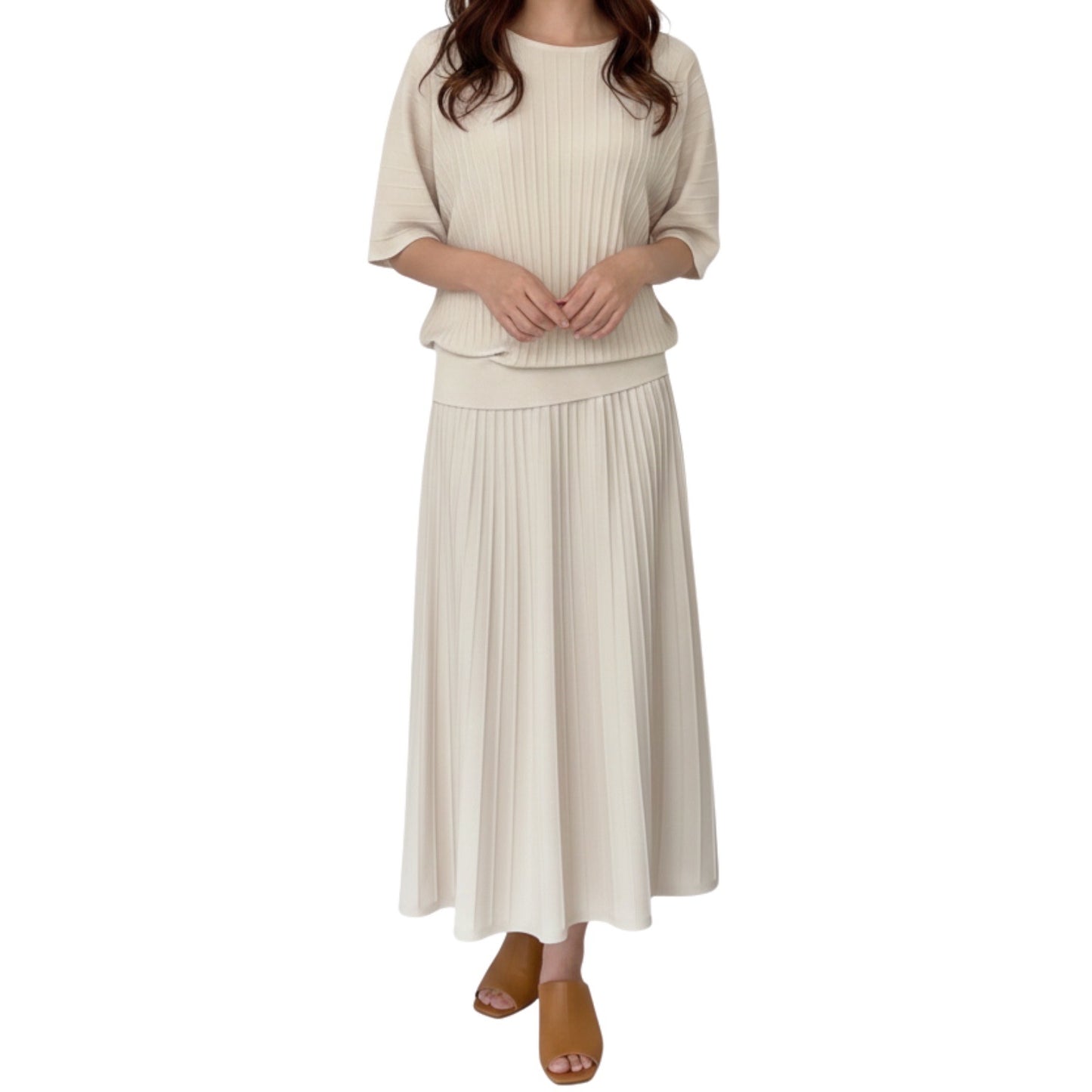 Artse Mnl Loose Top and Skirt Set