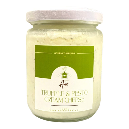 Ava's Kitchen Truffle and Pesto Cream Cheese Gourmet Spread (200ml)
