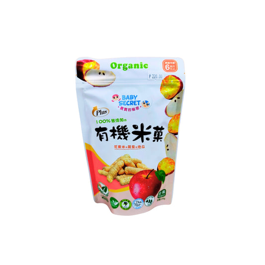Baby Secret Plus Organic Rice Cracker 25g