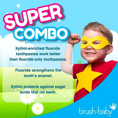 Brush-Baby Applemint Baby Toothpaste