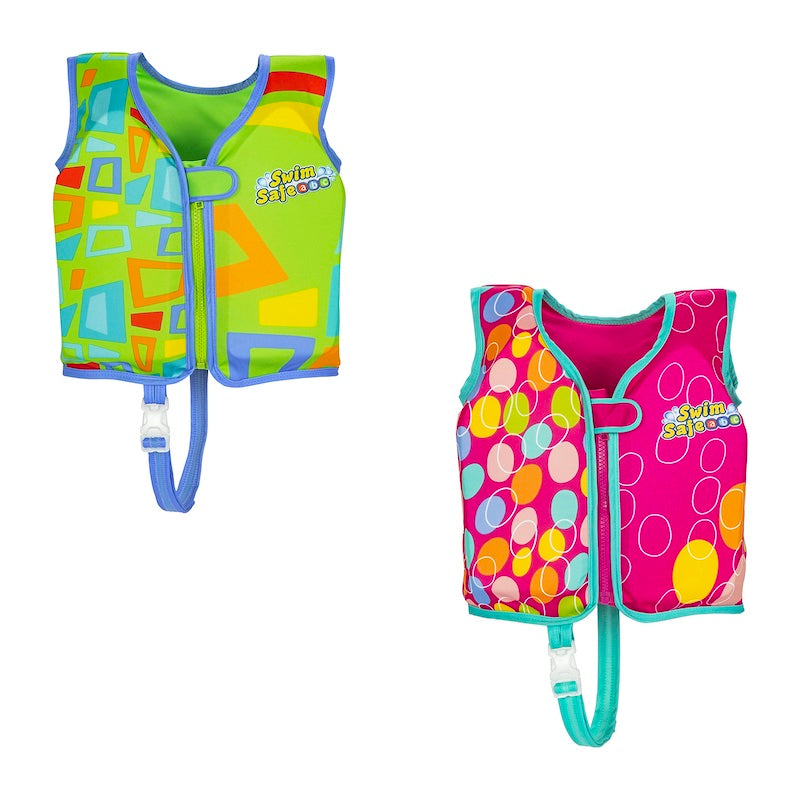 Bestway Boys/Girls Swim Jacket - Aqua Star Fabric