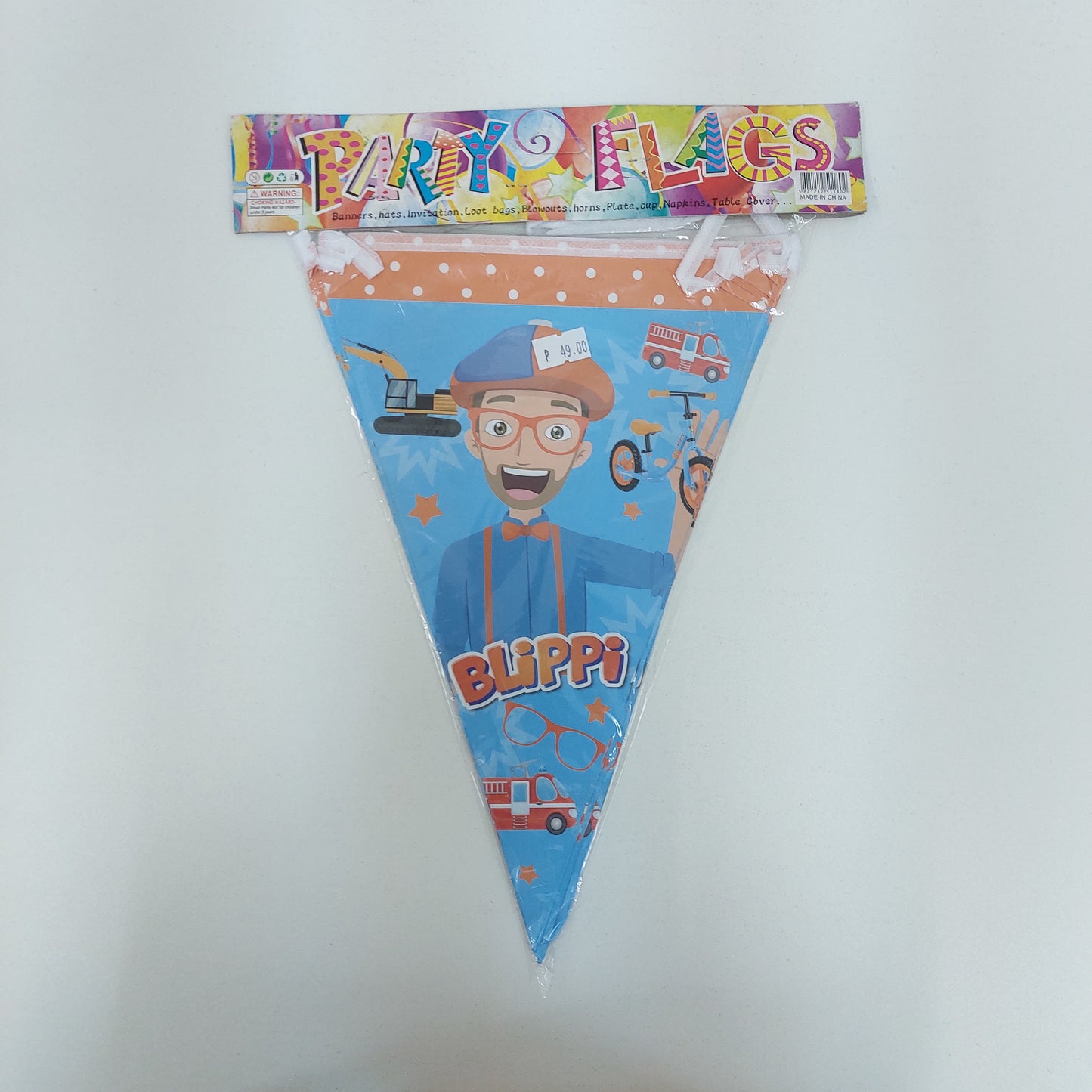 Blippi Party Supplies and Decor - Party Flags