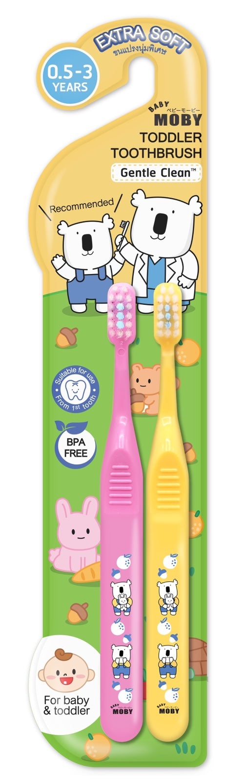 Baby Moby Toddler Toothbrush