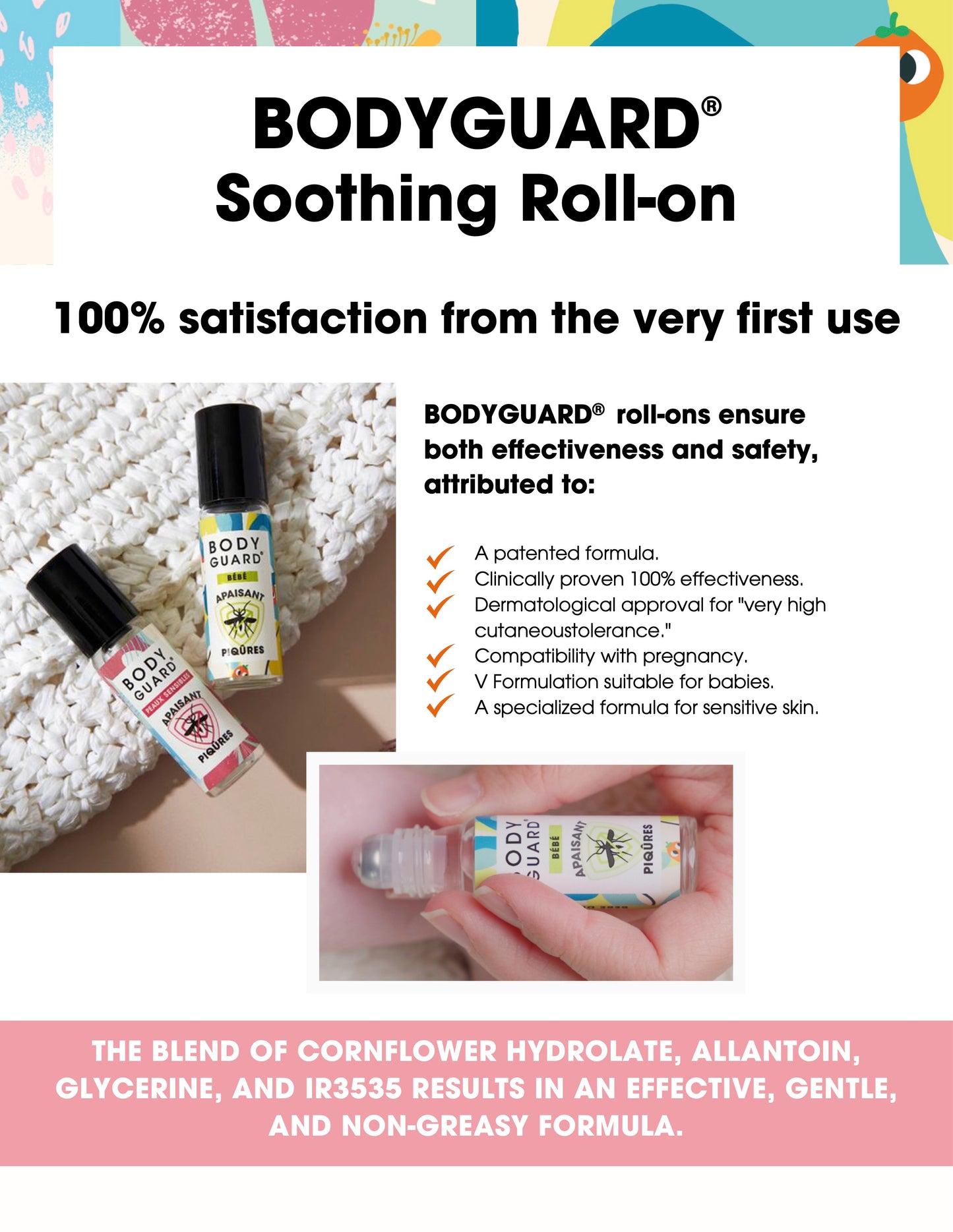 BODYGUARD Soothing Roll-On (10ml)