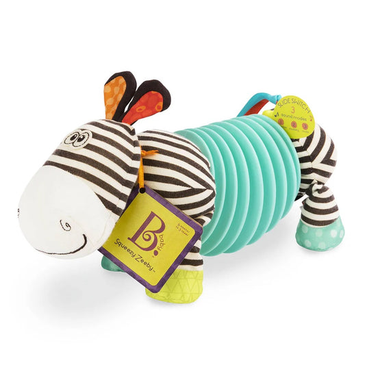 B. Toys Squeezy Zeeby Accordion Zebra