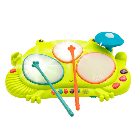 B. Toys Ribbit-tat-tat Frog Drum Set