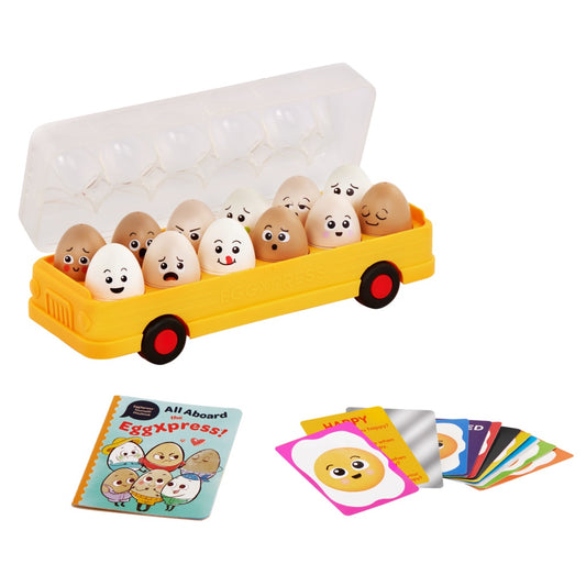 B. Toys EggXpress Yourself Match and Learn Eggs