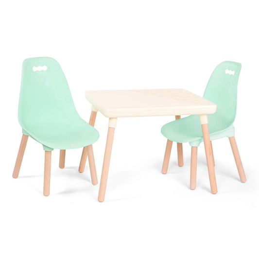 B. Toys Ivory Table and Mint Chair Set