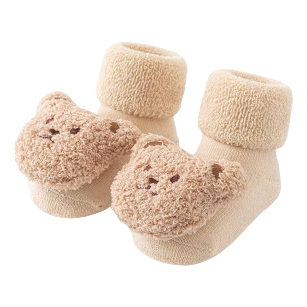 Blooming Wisdom Bear Socks