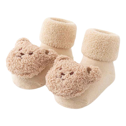 Blooming Wisdom Bear Socks