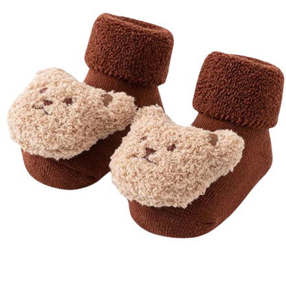 Blooming Wisdom Bear Socks
