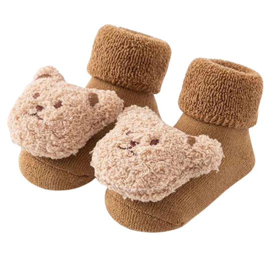 Blooming Wisdom Bear Socks