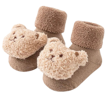 Blooming Wisdom Bear Socks