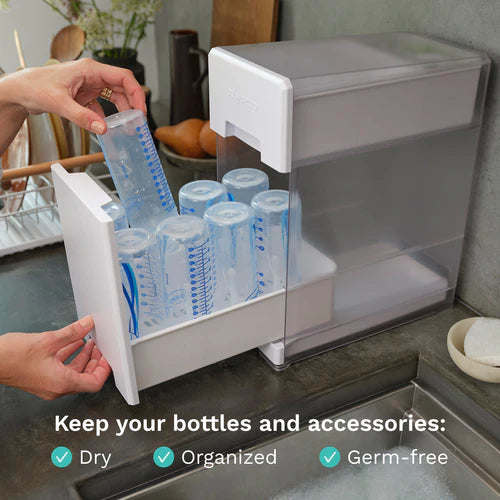 Baby Brezza Covered Drying Rack and Organizer