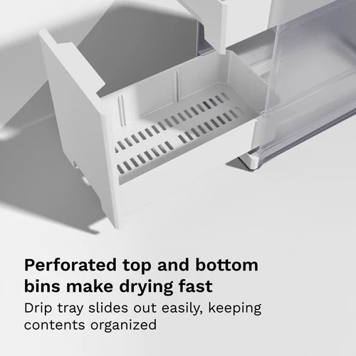 Baby Brezza Covered Drying Rack and Organizer