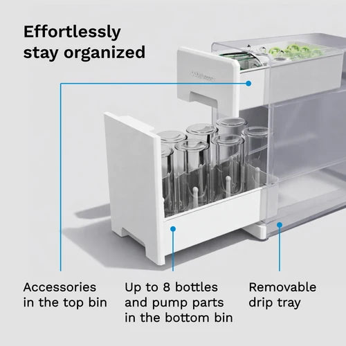 Baby Brezza Covered Drying Rack and Organizer