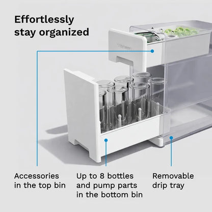 Baby Brezza Covered Drying Rack and Organizer