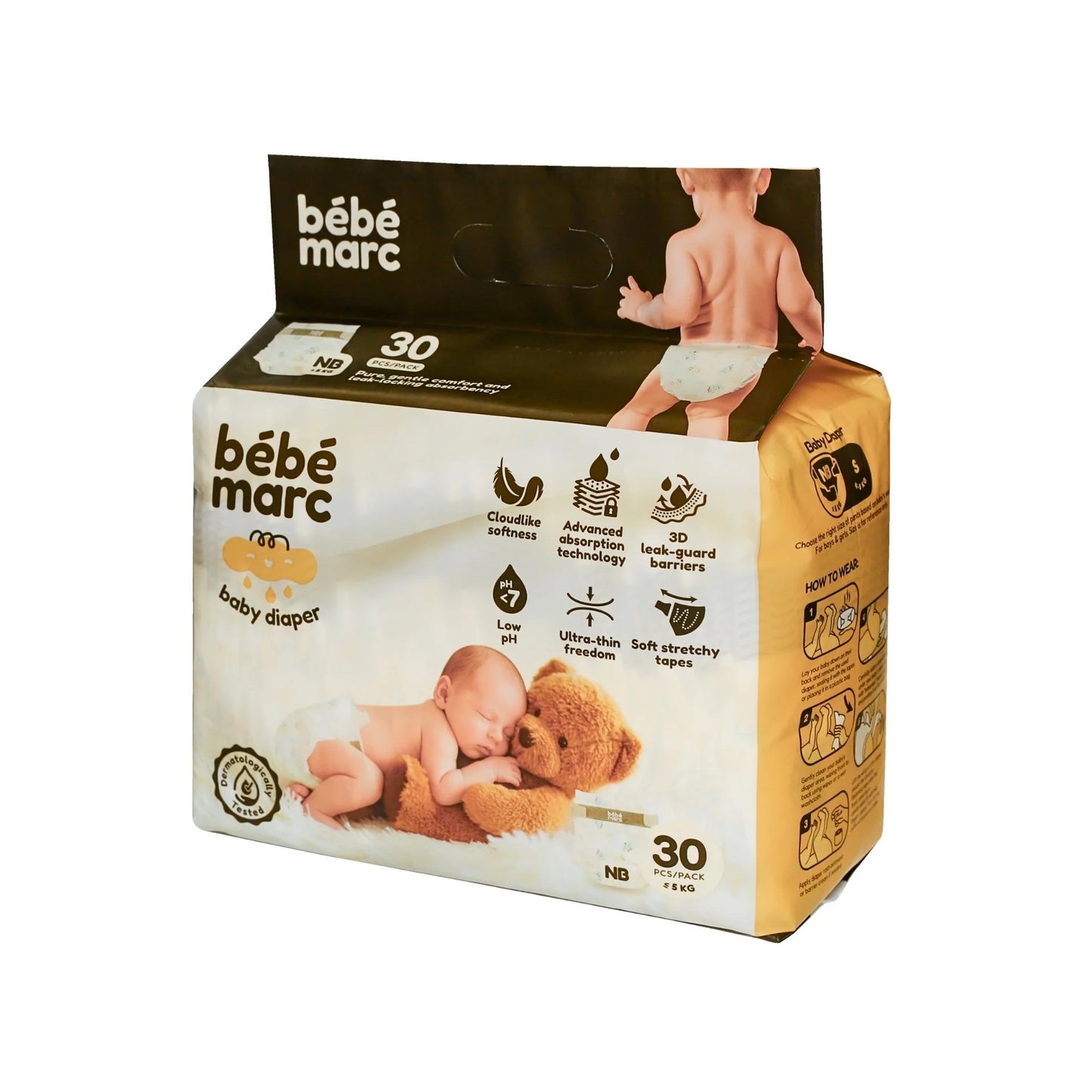 Bébémarc Super Soft & Ultra-Thin Baby Diaper