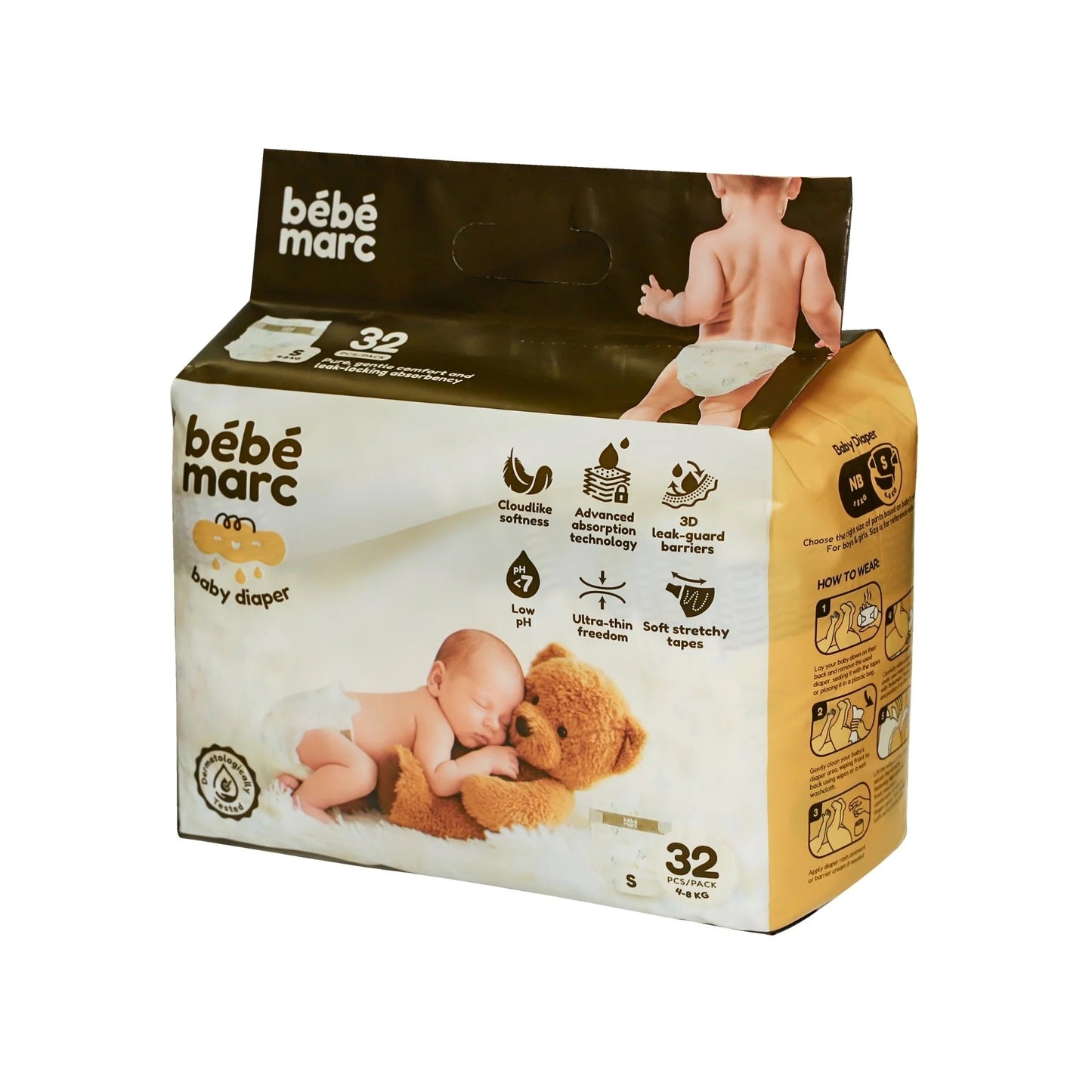 Bébémarc Super Soft & Ultra-Thin Baby Diaper