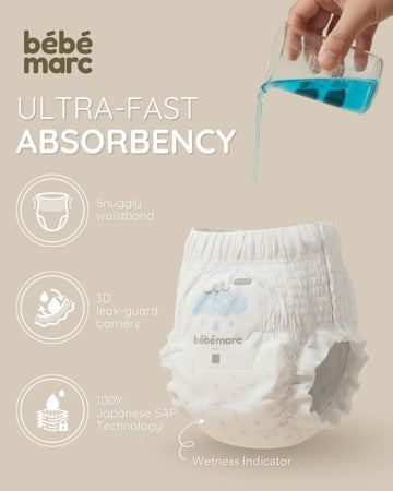 Bébémarc Super Soft & Ultra-Thin Baby Diaper