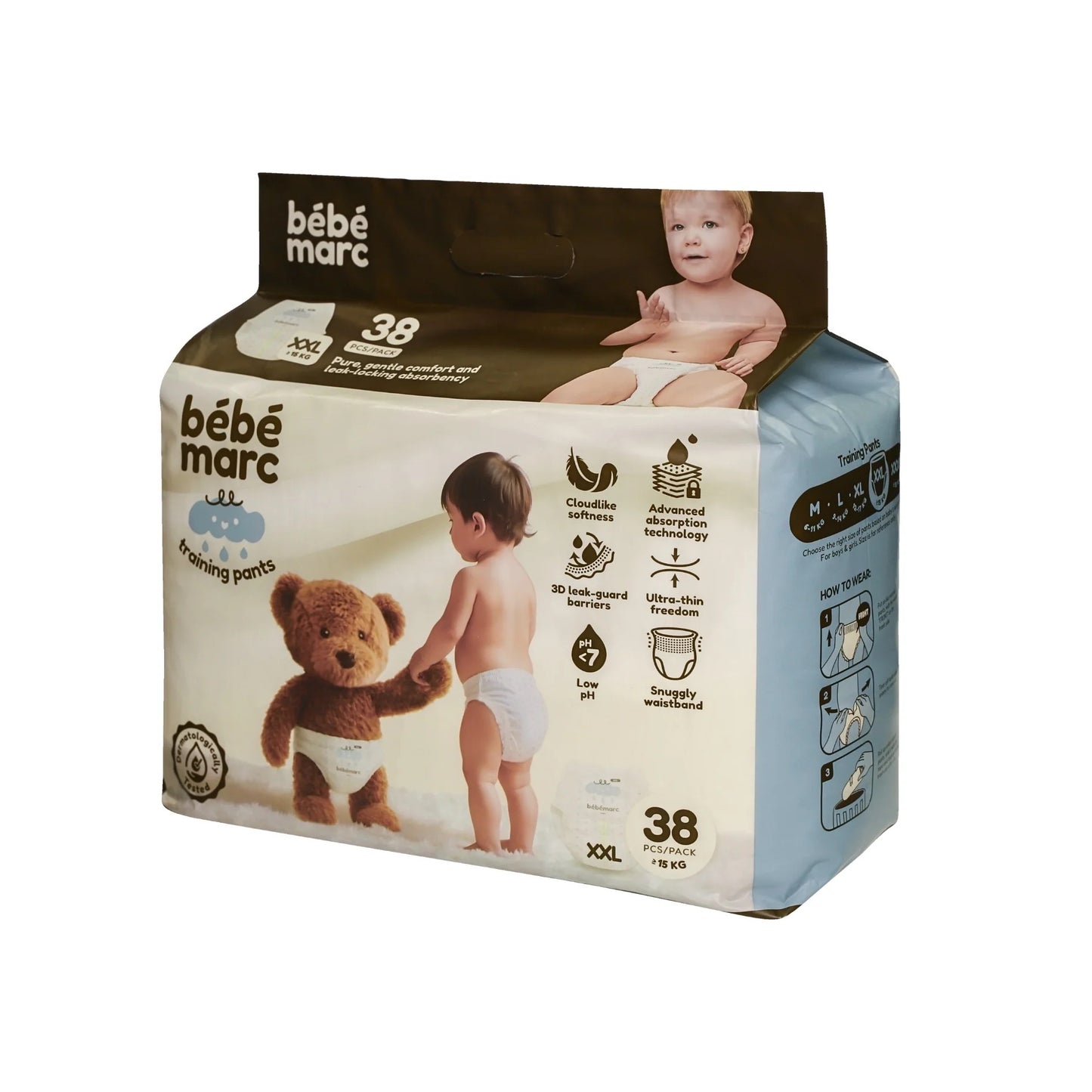 Bébémarc Super Soft & Ultra-Thin Training Pants