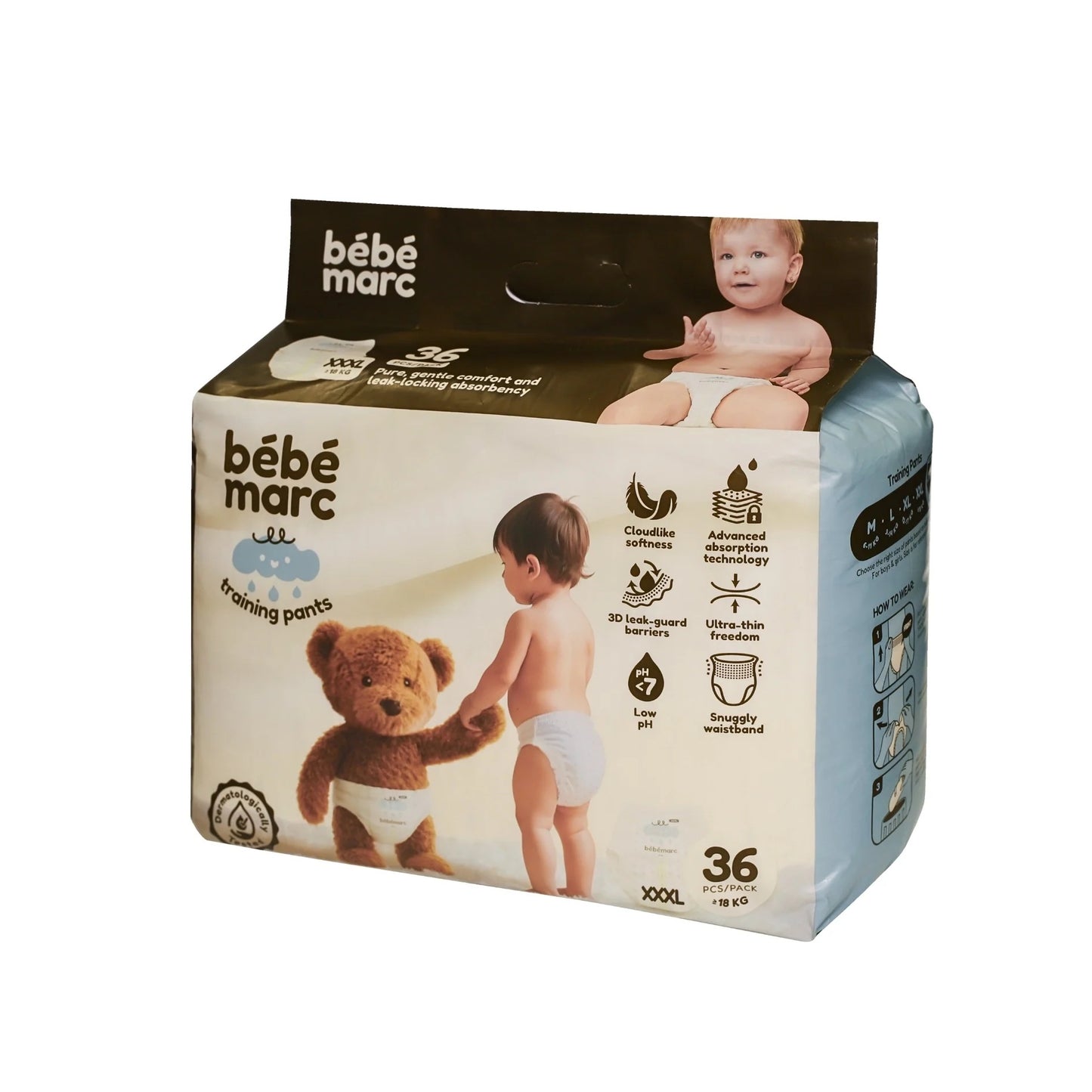 Bébémarc Super Soft & Ultra-Thin Training Pants