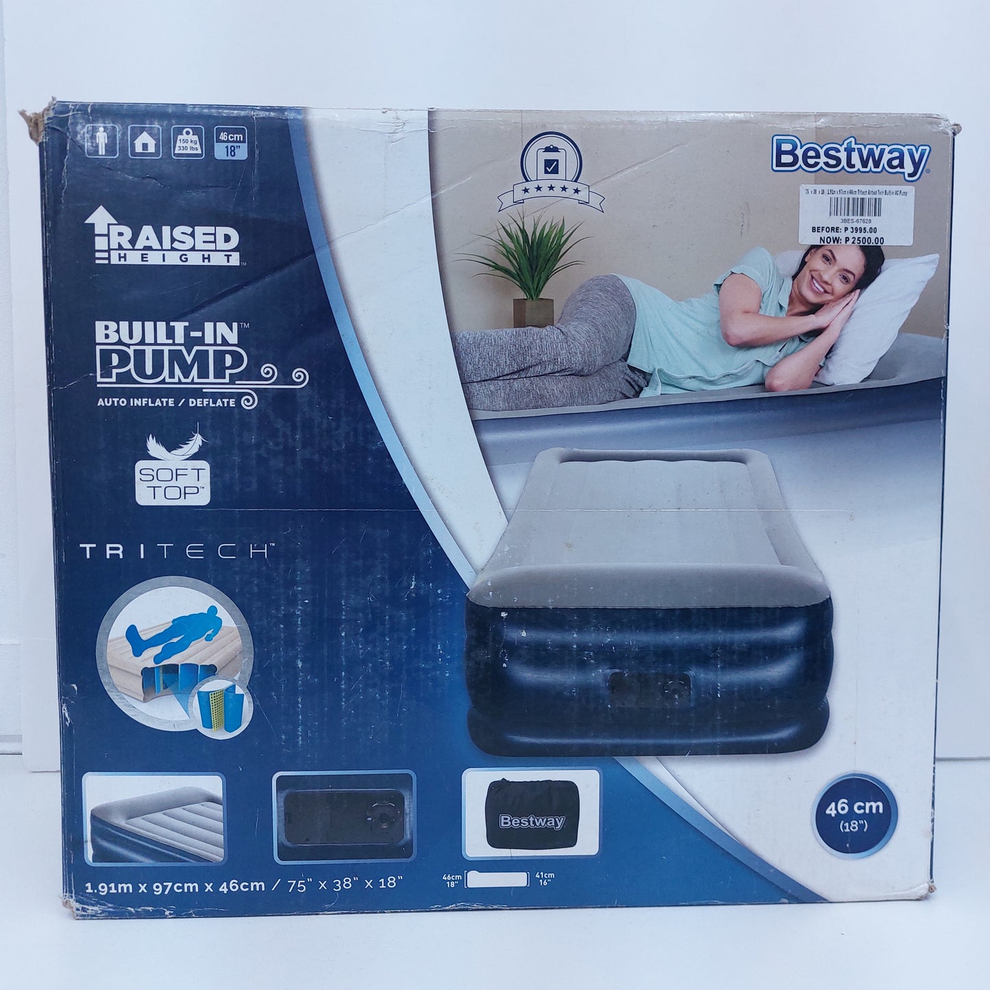 Bestway Tritech Twin Airbed