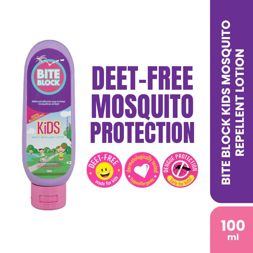Bite Block Mosquito Repellent Lotion for Kids – The Parenting Emporium