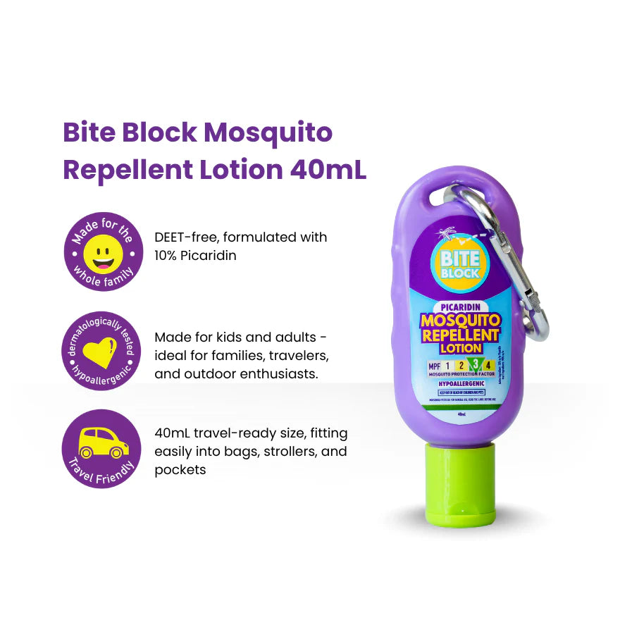 Bite Block Mosquito Repellent Lotion 40ml