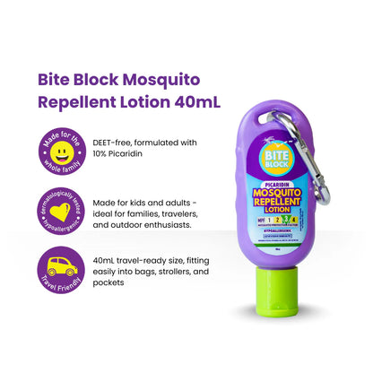 Bite Block Mosquito Repellent Lotion 40ml