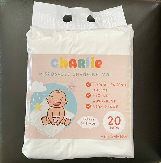 Charlie Disposable Changing Mat