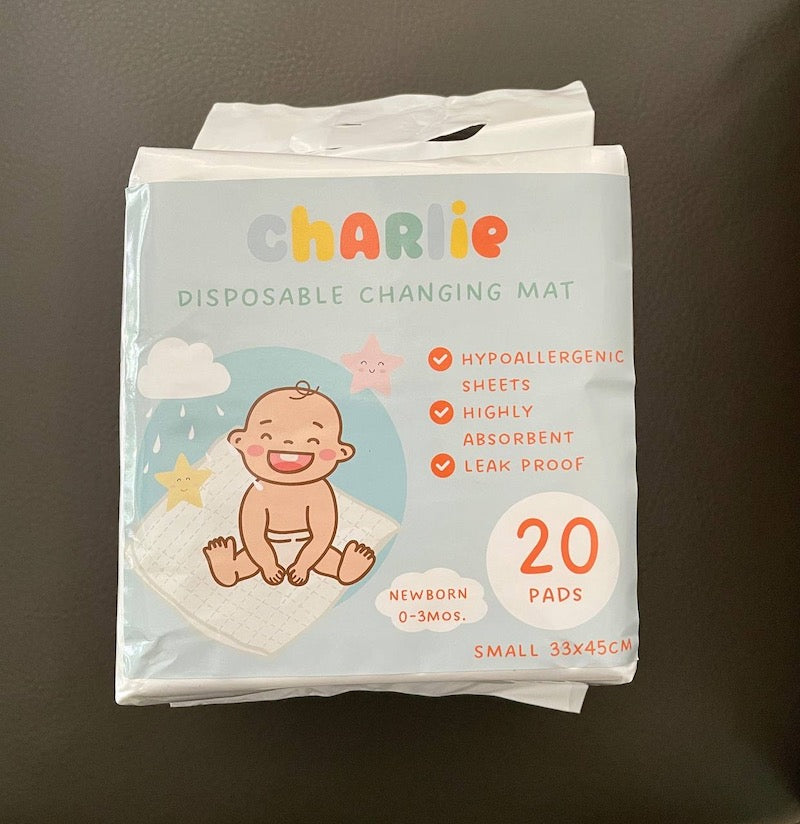 Charlie Disposable Changing Mat