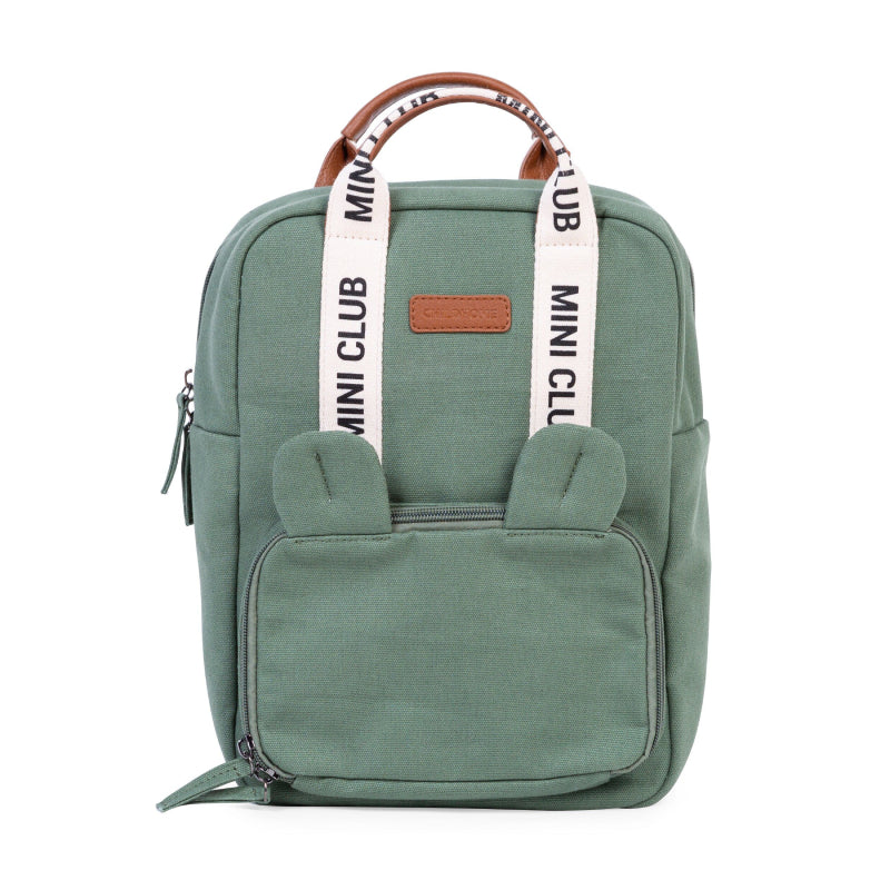 Childhome Mini Club Kids Backpack - Signature - Canvas