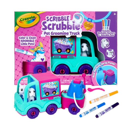 Crayola Scribble Scrubbie Pet Grooming Truck