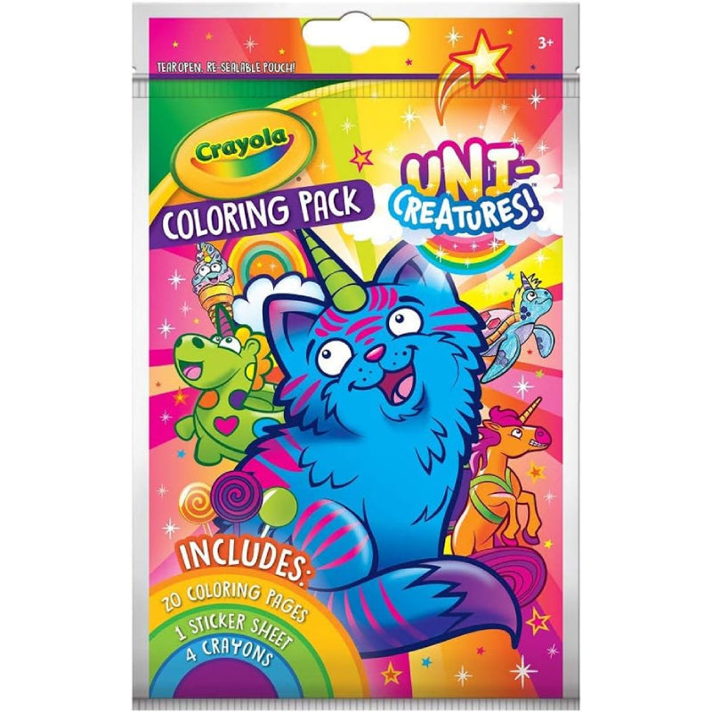 Crayola Value Coloring Pack - Uni Creatures