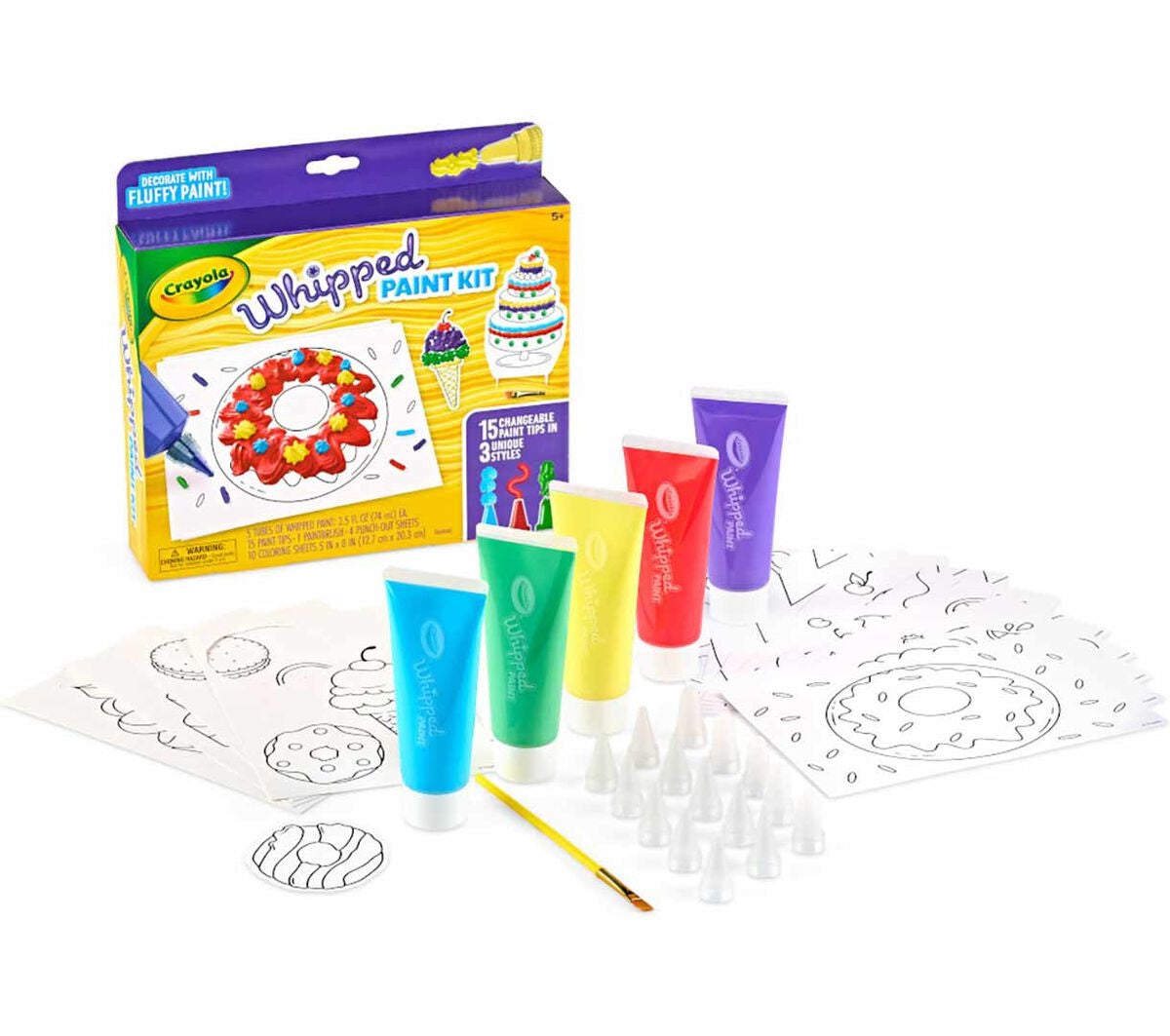 Crayola Whipped Paint Activity Kit