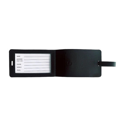 Clever Spaces Travel Accessories Collection - PU Leather Luggage Tag
