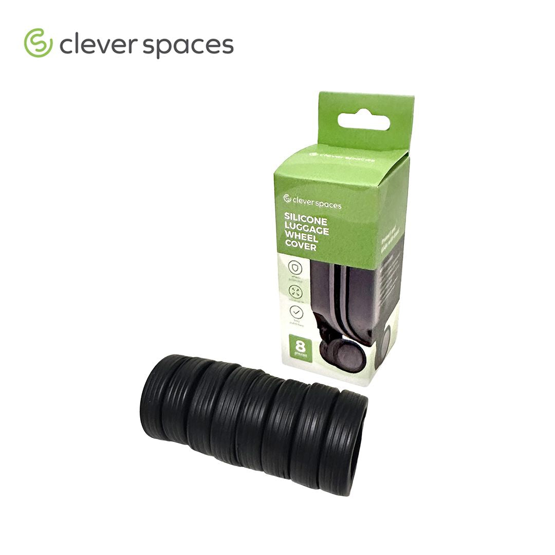 Clever Spaces Silicone Luggage Wheel Cover (8pcs Set)