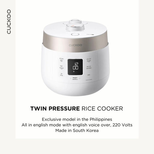 Cuckoo Multi-Functional Twin Pressure Rice Cooker